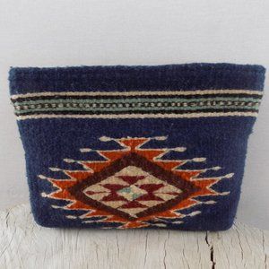 BOHO TRIBAL PURSE/BAG, TRIBAL WOVEN WOOL PURSE